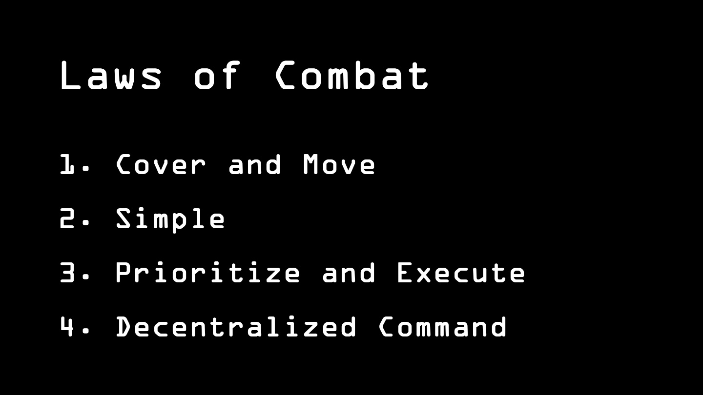 Laws of Combat