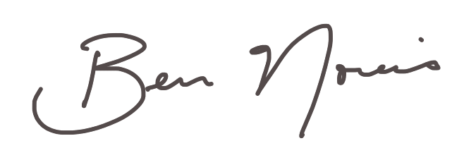 Ben Norris signature