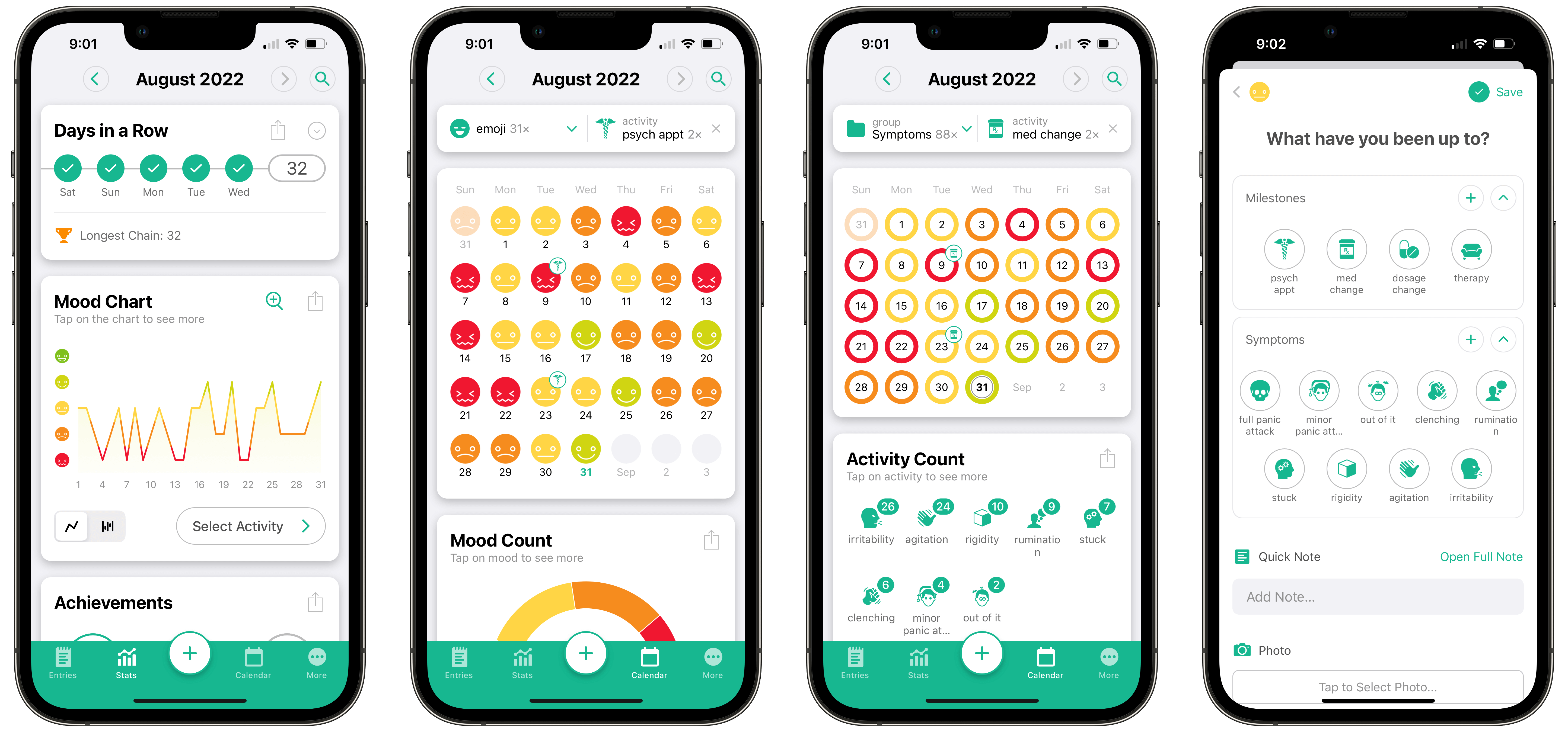 Daylio tracking reasonable