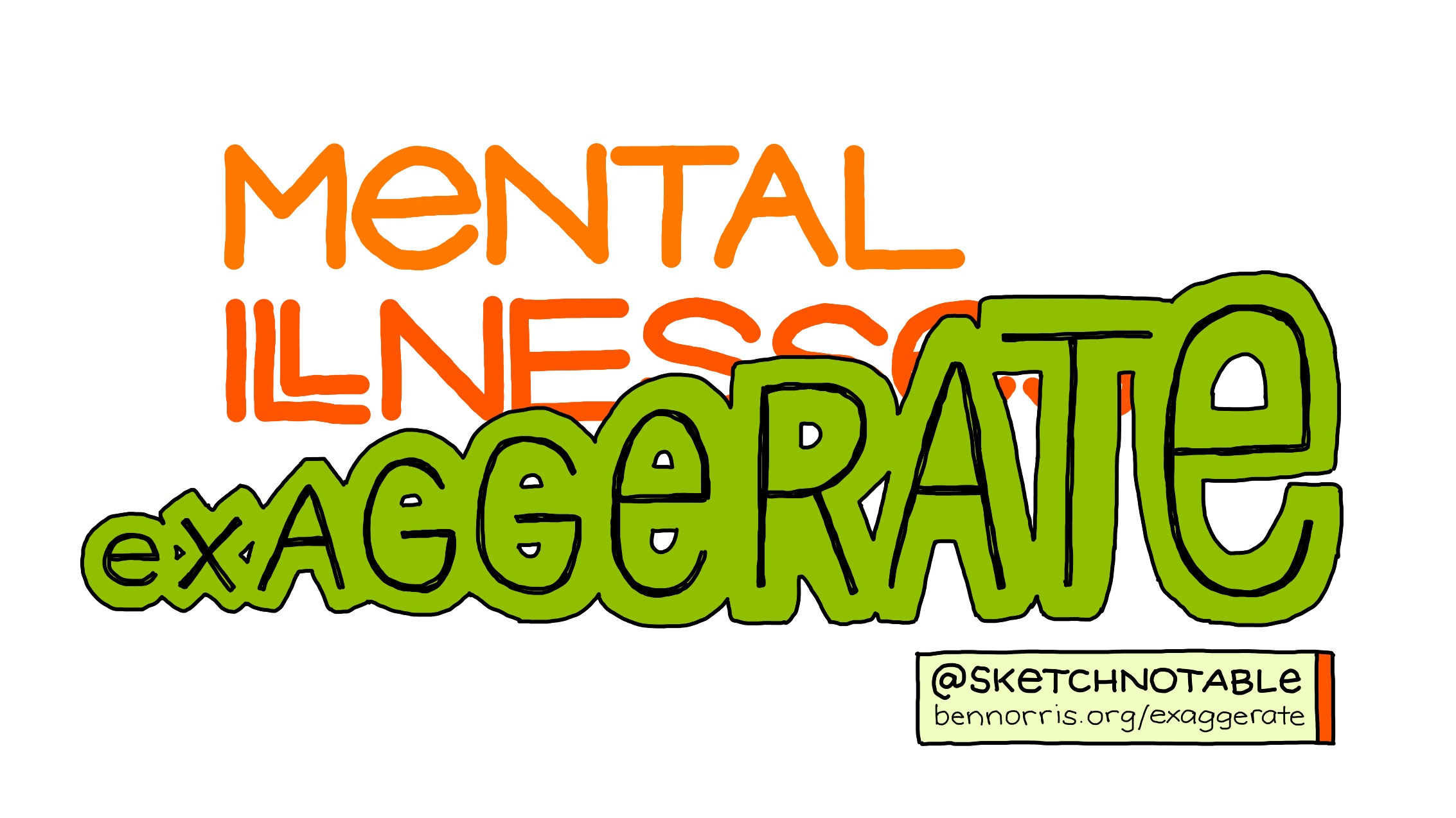 🧠 Mental illnesses exaggerate
