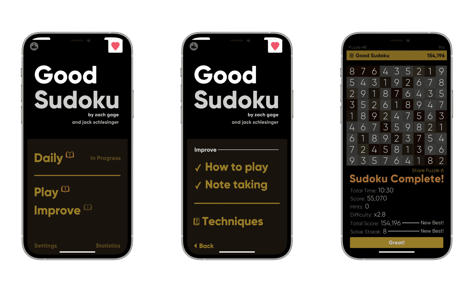 Good Sudoku app